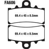 Bajaj Dominar 250-400 Ön Fren Disk Balatası Fa606 İth