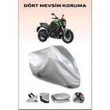 Bajaj Dominar 400 Ug Uyumlu Motorsiklet Branda, Motor Örtüsü - Gri, Arka Çanta ve Kilit Uyumsuz