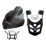 Bajaj Pulsar Ns200 2011-26 Siperlik Camı- Çanta Demiri (2 MM) Takımı