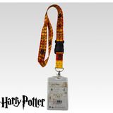 Bak Gel Al Harry Potter Chibi Karakterler Lisanslı Boyun Askı Ipi, Hogwarts Lanyard Seti, (C) - Gryffindor Arması