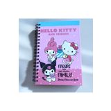 BAK GEL AL Hello Kitty ve Arkadaşları Günlük Planlayıcı Defter - Eğlenceli ve Renkli Kuromi Organizasyon Defter