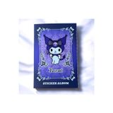 BAK GEL AL Lüks Gotik Kuromi Sticker Albümü → Kuromi Sticker Defteri - Gotik Tarz ve Gül Motifleri
