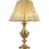 Bakara Collection Lenoir Altın ve Gümüş Varak Abajur - Standart