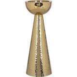 Bakara Collection Lizz Pirinç Gold Küçük Boy Mumluk - Altın - Standart