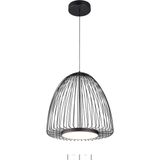 Bakara Collection Smart Siyah Metal Büyük Boy Sarkıt Avize 46 x 203 cm - Standart