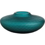 Bakara Collection Yeşil Cam Dekoratif Vazo 14 cm - Standart