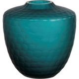 Bakara Collection Yeşil Cam Dekoratif Vazo 23 cm - Standart