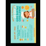 Bake It ’Til You Make It: 28-Day Kids Baking Challenge: A Fun, Kid-Friendly Baking Workbook with 28 No-Fail Recipes, Printable Stickers, Baking Tracker & Certificate — Perfect for Ages 6–10