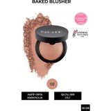 Baked Blusher Işıltılı Fırınlanmış Toz Allık - 02 Vintage Pink