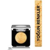 Baked Yüksek Pigmentli & Yoğun Işıltılı Fırınlanmış Göz Farı (006 Golden Eyes) 8682536052443 - Çok Renkli