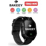 Bakeey Akilli Çocuk Saati Sim Kartlı Lbs Konum Takipli Akıllı Çocuk Saati - Siyah