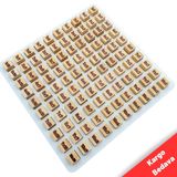 Bakgelal Ahşap Naturel Çarpım Tablosu Öğrenme Seti