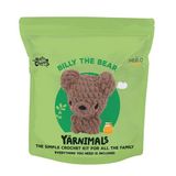 BakGelAl Amigurumi Ayı Yapım Kiti Aile ve Çocuk Aktivite Seti Başlangıç Seviyesi Tığ Örgü Seti