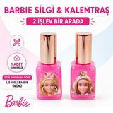 Bakgelal Barbie Ruj Şeklinde Silgi ve Kalemtıraş – 2’si 1 Arada Eğlenceli Kırtasiye Ürünü