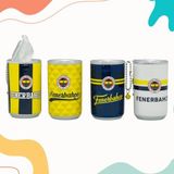 BakGelAl Fenerbahçe Lisanslı Kutu Islak Mendil – 1907 Logolu Fenerbahçe Sarı Lacivert Taraftar Ürünü