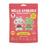 BakGelAl Hello Adorable Amigurumi Kurbağa Yapım Kiti , Kendin Yap Hobi Seti, Türkçe Anlatımlı