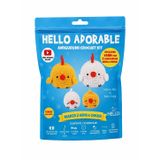 BakGelAl Hello Adorable Amigurumi Tavuk & Civciv Yapım Kiti – 2'li BFF Kendin Yap Hobi Seti