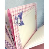 Bakgelal Lisanslı 3D Squishy Figürlü Günlük Defter – Hello Kitty, Kuromi, My Melody Karakterli Yumuşak Kapaklı Sevimli Not Defteri (1 Adet) - Hello Kitty Desenli Pembe
