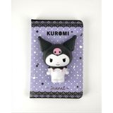 Bakgelal Lisanslı 3D Squishy Figürlü Günlük Defter – Hello Kitty, Kuromi, My Melody Karakterli Yumuşak Kapaklı Sevimli Not Defteri (1 Adet) - Kuromi Lila Noktalı