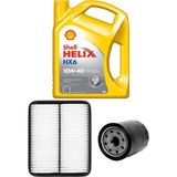 Bakım Seti Toyota Corolla 1.3 Enjeksiyonlu AE101 Efsane Kasa 1993-1998 + Shell Helıx Hx6 10W40