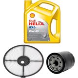 Bakım Seti Toyota Corolla 1.6 Karbüratörlü AE101 Efsane Kasa 1993-1998 + Shell Helıx Hx6 10W40