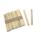 Bakio Ahşap Dil Basma Çubuğu 50`li Paket (150X18 Mm)