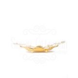 Bakır Ayaklı Şekerlik Meyvelik Sunumluk Dekoratif Obje Çikolatalık Sele Meyvelik ALTIN ORTA