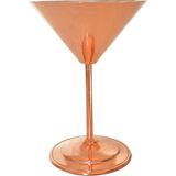 Bakır Concept Bakır Kadeh Martini Düz Model Mat Bakır Renk 2'li