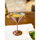 Bakır Concept Bakır Kadeh Martini Düz Model Oksit Renk