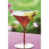Bakır Concept Bakır Kadeh Martini Model Düz Mat Bakır Renk