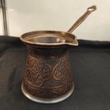 BAKIR İNDÜKSİYON CEZVE NO:5 ANTİK BAKIR