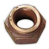 Bakır Kaplama Somun Egzost Manifold Kollektör M8X1,25Diş11621744323 BMW G Bike Scooter A0009903250 0009902950 Mercedes 32907190 Swag 10 Adet