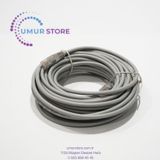 Bakır Patch Kablo Utp Cat5e 10 Mt Lszh Gray
