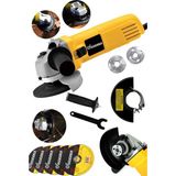 Bakır Sargılı Spral Taşlama Makinesi 115-125MM 5 Diski Hediye - Seçenek 1