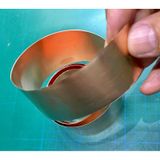 Bakır Şerit Levha 0.10 x 40 x 1000 Kalınlık 0,10 MM En 40 MM Boy 1 M