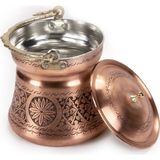 Bakır Sevgim Bakraç El Yapımı Selçuklu Motifli - 2 lt
