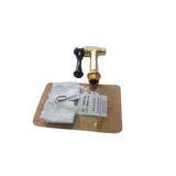 BAKIRMUSLUK+BEZ02 Otantik Bakır Kaplamalı Çay Ocağı Kazanı Musluğu Semaver Musluk Bakır Musluk + Musluk Bezi A++ Safir
