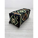 Bakırözü Home Şark Köşesi Takımı Kol Dayama Minderi Lacivert Anadolu Modeli (22 x 22 x 50 Cm)