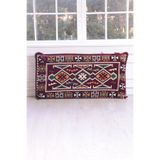 Bakırözü Home Şark Köşesi Takımı Sırt Dayama Yastığı Anadolu Bordo Modeli (Sünger Dahil) 42 x 92 x 10 cm