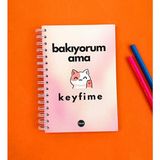 Bakıyorum Ama Keyfime 21x14Cm A5 Sketch Book - Eskiz Defteri - 270 Gr - 36 Yaprak