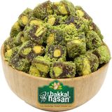 Bakkal Hasan Gaziantep - Çifte Kavrulmuş Lokum Toz Antep Fıstıklı - 250 gr