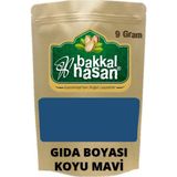 Bakkal Hasan Gıda Boyası Toz Koyu Mavi 9 gr - 2 Adet