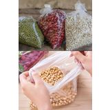 Bakkaliye Torbası 3'lük 1 Kg 25x42 Cm Naylon Torba Şeffaf Bakliyat Torbası Dolap Poşeti