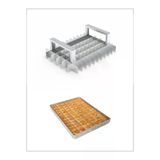 Baklava Dilimleme Bıçağı Paslanmaz Çelik Baklava Dilimi İz Çıkarma Bıçağı, 30X40 Tepsi 6X12 Dilim