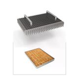 Baklava Dilimleme Bıçağı Paslanmaz Çelik Baklava Dilimi İz Çıkarma Bıçağı, 49X69 Tepsi 10X25 Dilim
