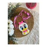 Bakmakistersen Daisy Duck Silikon Çanta – Sevimli Karakterli Mini Omuz Çantası