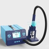Bakon BK861 Dijital Ekranlı Sıcak Hava İstasyonu, LCD Gösterge, 350°C Maksimum Sıcaklık, Mavi-Lacivert