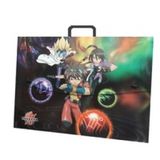 Bakugan Plastik Sapli Resim Cantasi 35 X 50 Cm Cok Renkli