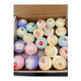BAL AĞACI 21 adet oyuncaklı eğlenceli cupcake banyo topları