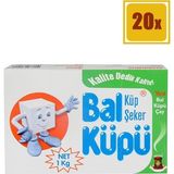 Bal Küpü Küp Şeker 1000 gr 20'li Set - 1 kg